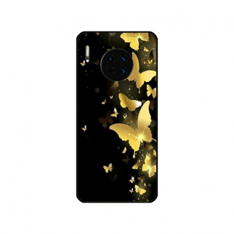 Husa personalizata tip carcasa HQPrint pentru Huawei Mate 30 Pro, model Butterfly 6, multicolor, S1D1M0045