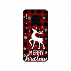Husa personalizata tip carcasa HQPrint pentru Huawei Mate 30 Pro, model Merry Christmas Reindeer 2, multicolor, S1D1M0050