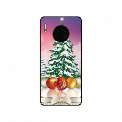 Husa personalizata tip carcasa HQPrint pentru Huawei Mate 30 Pro, model Christmas Tree 1, multicolor, S1D1M0057