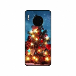Husa personalizata tip carcasa HQPrint pentru Huawei Mate 30 Pro, model Christmas Tree 2, multicolor, S1D1M0058