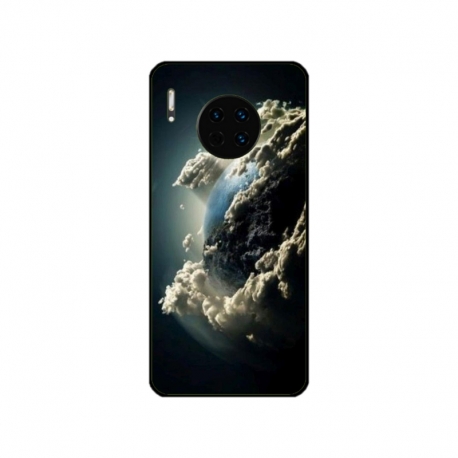 Husa personalizata tip carcasa HQPrint pentru Huawei Mate 30 Pro, model Cloudy Earth, multicolor, S1D1M0067