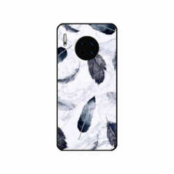 Husa personalizata tip carcasa HQPrint pentru Huawei Mate 30 Pro, model Leaf Design 2, multicolor, S1D1M0071