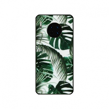 Husa personalizata tip carcasa HQPrint pentru Huawei Mate 30 Pro, model Leaf Design 3, multicolor, S1D1M0088