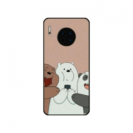 Husa personalizata tip carcasa HQPrint pentru Huawei Mate 30 Pro, model Bears 2, multicolor, S1D1M0089