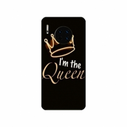 Husa personalizata tip carcasa HQPrint pentru Huawei Mate 30 Pro, model Im the Queen, multicolor, S1D1M0101