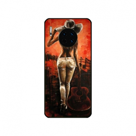 Husa personalizata tip carcasa HQPrint pentru Huawei Mate 30 Pro, model Sexy Lady, multicolor, S1D1M0113