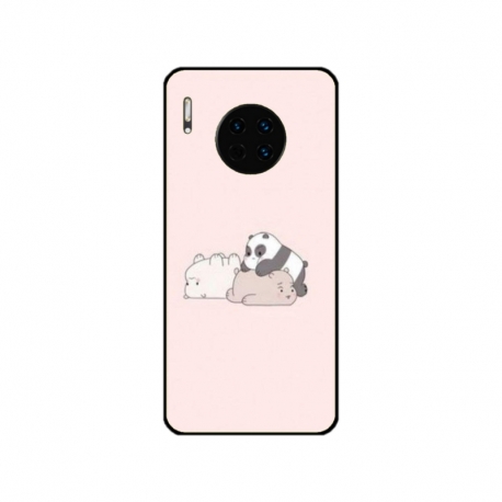 Husa personalizata tip carcasa HQPrint pentru Huawei Mate 30 Pro, model Bears 3, multicolor, S1D1M0115