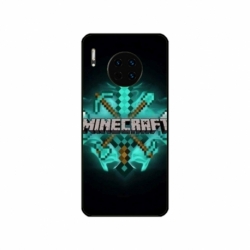 Husa personalizata tip carcasa HQPrint pentru Huawei Mate 30 Pro, model Minecraft 2, multicolor, S1D1M0126