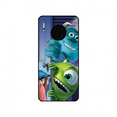 Husa personalizata tip carcasa HQPrint pentru Huawei Mate 30 Pro, model Monster INC, multicolor, S1D1M0127