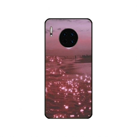 Husa personalizata tip carcasa HQPrint pentru Huawei Mate 30 Pro, model Pink Sky, multicolor, S1D1M0129