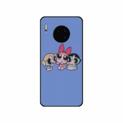 Husa personalizata tip carcasa HQPrint pentru Huawei Mate 30 Pro, model Powerpuff Girls, multicolor, S1D1M0135