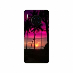 Husa personalizata tip carcasa HQPrint pentru Huawei Mate 30 Pro, model Beach View 1, multicolor, S1D1M0136
