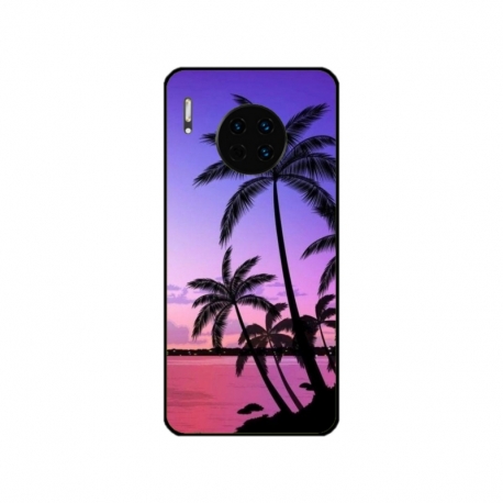 Husa personalizata tip carcasa HQPrint pentru Huawei Mate 30 Pro, model Beach View 2, multicolor, S1D1M0137