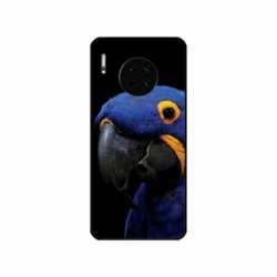 Husa personalizata tip carcasa HQPrint pentru Huawei Mate 30 Pro, model Blue Parrot, multicolor, S1D1M0145