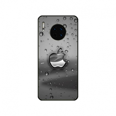 Husa personalizata tip carcasa HQPrint pentru Huawei Mate 30 Pro, model Rainy Apple logo, multicolor, S1D1M0148