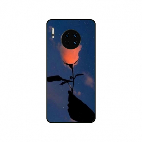 Husa personalizata tip carcasa HQPrint pentru Huawei Mate 30 Pro, model Sky Flower, multicolor, S1D1M0159