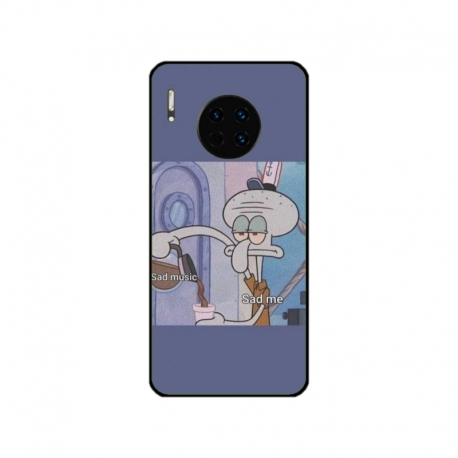 Husa personalizata tip carcasa HQPrint pentru Huawei Mate 30 Pro, model Squidward 1, multicolor, S1D1M0161