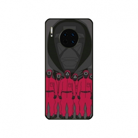 Husa personalizata tip carcasa HQPrint pentru Huawei Mate 30 Pro, model Squid Game 15, multicolor, S1D1M0187