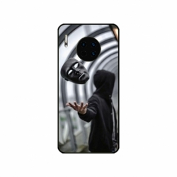 Husa personalizata tip carcasa HQPrint pentru Huawei Mate 30 Pro, model Mask, multicolor, S1D1M0199
