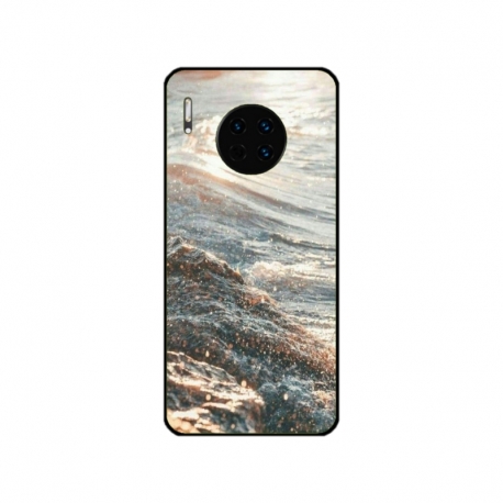 Husa personalizata tip carcasa HQPrint pentru Huawei Mate 30 Pro, model Ocean Water 1 , multicolor, S1D1M0200