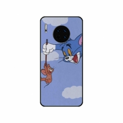 Husa personalizata tip carcasa HQPrint pentru Huawei Mate 30 Pro, model Tom and Jerry 1, multicolor, S1D1M0203