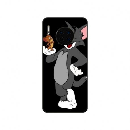 Husa personalizata tip carcasa HQPrint pentru Huawei Mate 30 Pro, model Tom and Jerry 2, multicolor, S1D1M0204