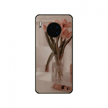 Husa personalizata tip carcasa HQPrint pentru Huawei Mate 30 Pro, model Flowers 14, multicolor, S1D1M0208