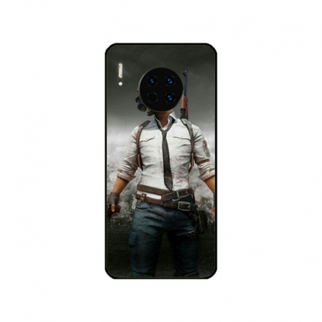 Husa personalizata tip carcasa HQPrint pentru Huawei Mate 30 Pro, model PUBG 1, multicolor, S1D1M0214