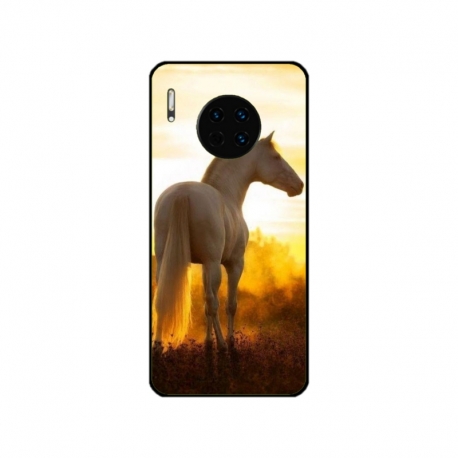 Husa personalizata tip carcasa HQPrint pentru Huawei Mate 30 Pro, model Horse 2, multicolor, S1D1M0218