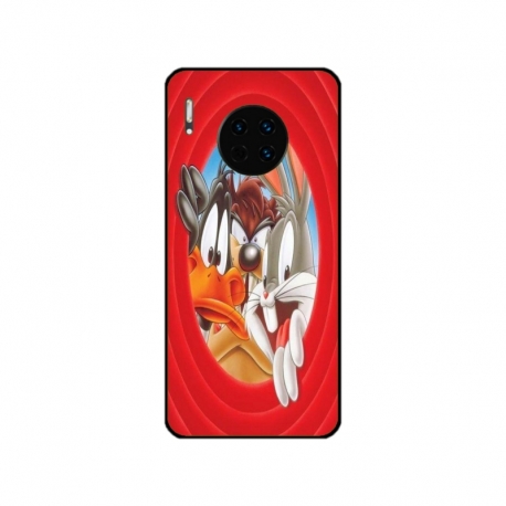 Husa personalizata tip carcasa HQPrint pentru Huawei Mate 30 Pro, model Looney Tunes 2, multicolor, S1D1M0227