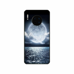 Husa personalizata tip carcasa HQPrint pentru Huawei Mate 30 Pro, model Moon Sky, multicolor, S1D1M0228