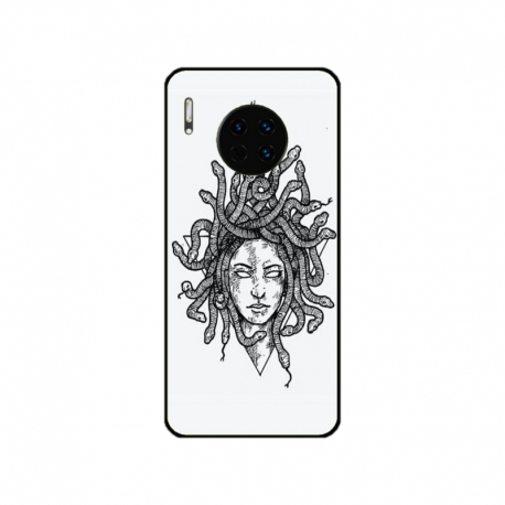 Husa personalizata tip carcasa HQPrint pentru Huawei Mate 30 Pro, model Medusa 2, multicolor, S1D1M0230