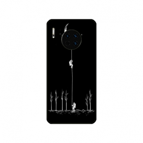 Husa personalizata tip carcasa HQPrint pentru Huawei Mate 30 Pro, model Climbing to the Moon, multicolor, S1D1M0233