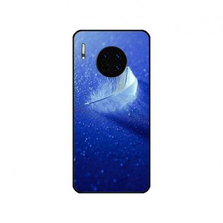 Husa personalizata tip carcasa HQPrint pentru Huawei Mate 30 Pro, model Pana, multicolor, S1D1M0236