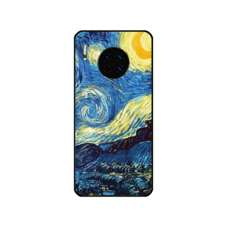 Husa personalizata tip carcasa HQPrint pentru Huawei Mate 30 Pro, model Van Gogh, multicolor, S1D1M0238