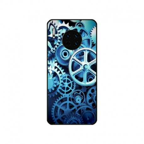 Husa personalizata tip carcasa HQPrint pentru Huawei Mate 30 Pro, model Clockwork, multicolor, S1D1M0250