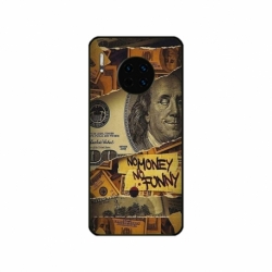 Husa personalizata tip carcasa HQPrint pentru Huawei Mate 30 Pro, model No Money No Funny, multicolor, S1D1M0262