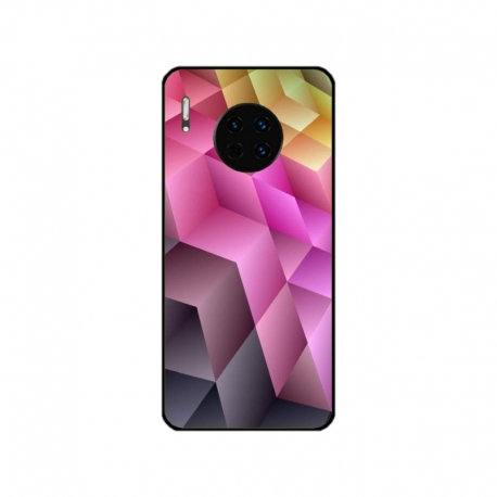 Husa personalizata tip carcasa HQPrint pentru Huawei Mate 30 Pro, model Colorful 1, multicolor, S1D1M0273