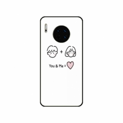 Husa personalizata tip carcasa HQPrint pentru Huawei Mate 30 Pro, model You and Me, multicolor, S1D1M0274