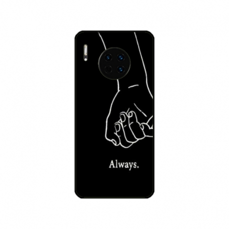 Husa personalizata tip carcasa HQPrint pentru Huawei Mate 30 Pro, model Always and Forever 1, multicolor, S1D1M0279