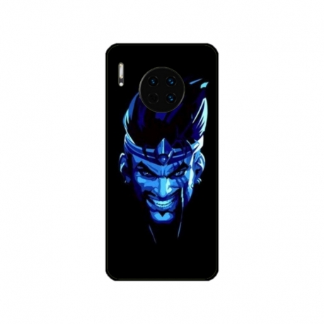 Husa personalizata tip carcasa HQPrint pentru Huawei Mate 30 Pro, model Blue King, multicolor, S1D1M0305