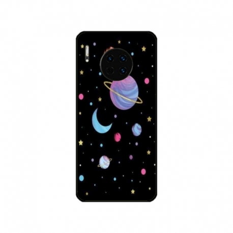 Husa personalizata tip carcasa HQPrint pentru Huawei Mate 30 Pro, model Colorful 6, multicolor, S1D1M0311