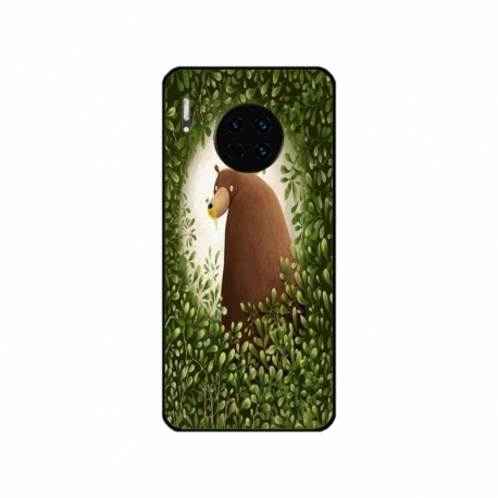 Husa personalizata tip carcasa HQPrint pentru Huawei Mate 30 Pro, model Bear, multicolor, S1D1M0312
