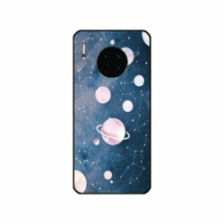 Husa personalizata tip carcasa HQPrint pentru Huawei Mate 30 Pro, model Solar System, multicolor, S1D1M0313