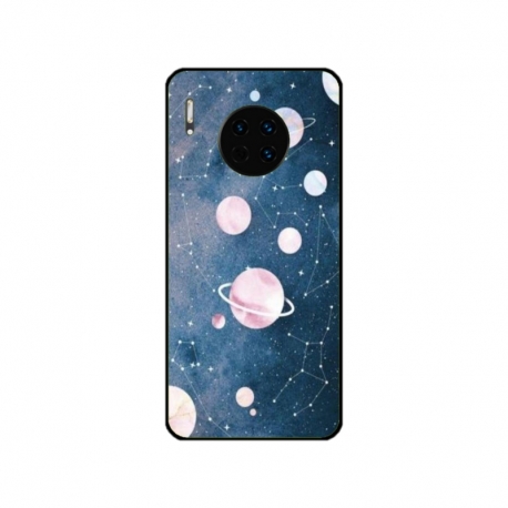 Husa personalizata tip carcasa HQPrint pentru Huawei Mate 30 Pro, model Solar System, multicolor, S1D1M0313