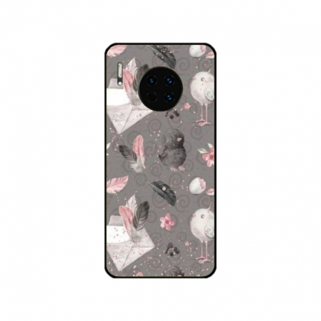 Husa personalizata tip carcasa HQPrint pentru Huawei Mate 30 Pro, model Abstract 1, multicolor, S1D1M0321