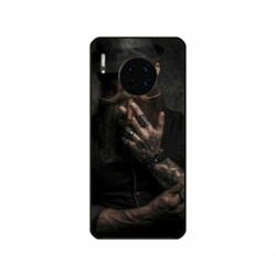 Husa personalizata tip carcasa HQPrint pentru Huawei Mate 30 Pro, model Beard Man, multicolor, S1D1M0355