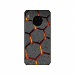 Husa personalizata tip carcasa HQPrint pentru Huawei Mate 30, model Lava Hex, multicolor, S1D1M0265