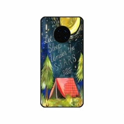Husa personalizata tip carcasa HQPrint pentru Huawei Mate 30, model Lets sleep under the STARS, multicolor, S1D1M0268