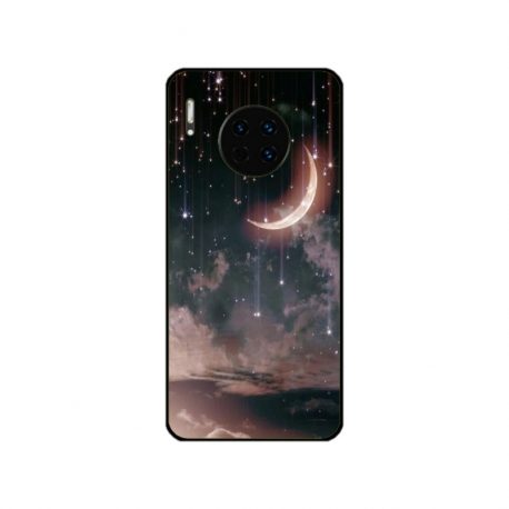 Husa personalizata tip carcasa HQPrint pentru Huawei Mate 30, model Falling Stars, multicolor, S1D1M0269